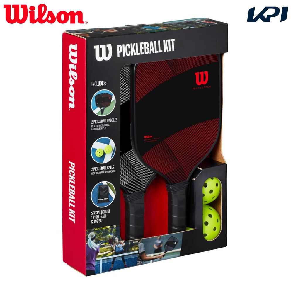 ウイルソン Wilson ピックルボールその他    PICKLEBALL KIT ピックルボールキット WR195611U 3月中旬発売予定※予約