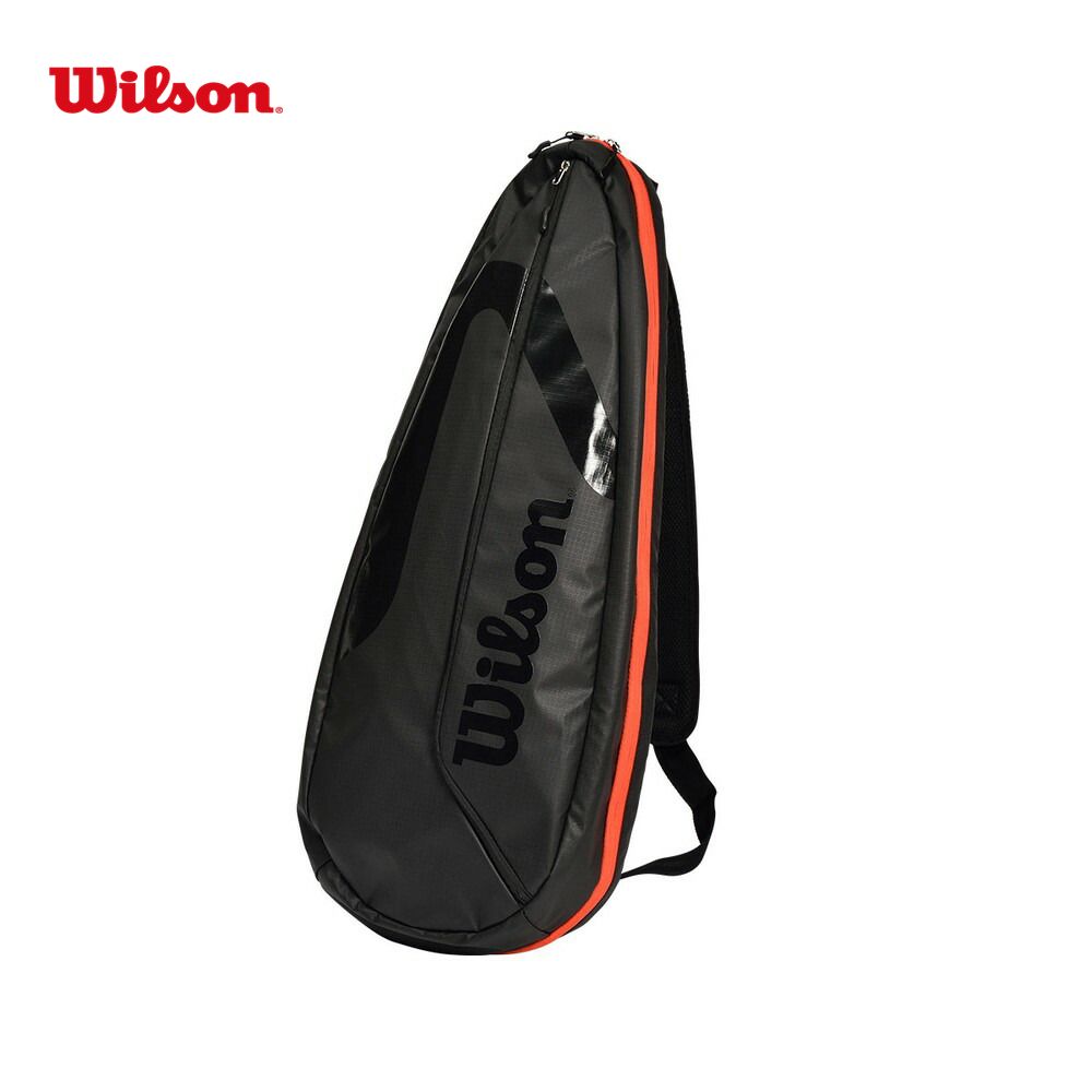 ウイルソン Wilson テニスバッグ・ケース  TEAMJ 2.0 SLING スリングバッグ ブラック・レッド WR8014802001