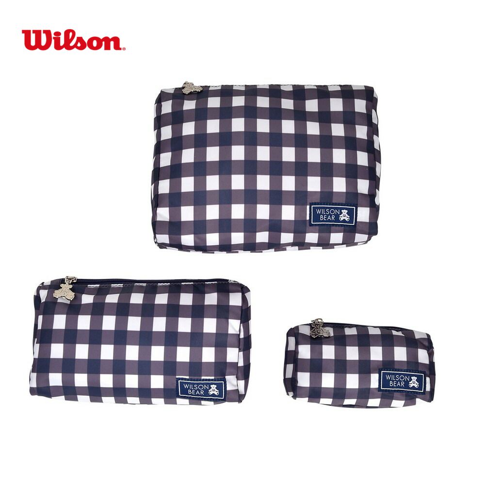 ウイルソン Wilson テニスバッグ・ケース  ONE BEAR COSMETIC BAG コスメティックバッグ ネイビー WR8015401001