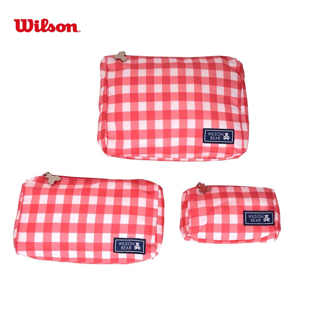 ウイルソン Wilson テニスバッグ・ケース  ONE BEAR COSMETIC BAG コスメティックバッグ ピンク WR8015402001