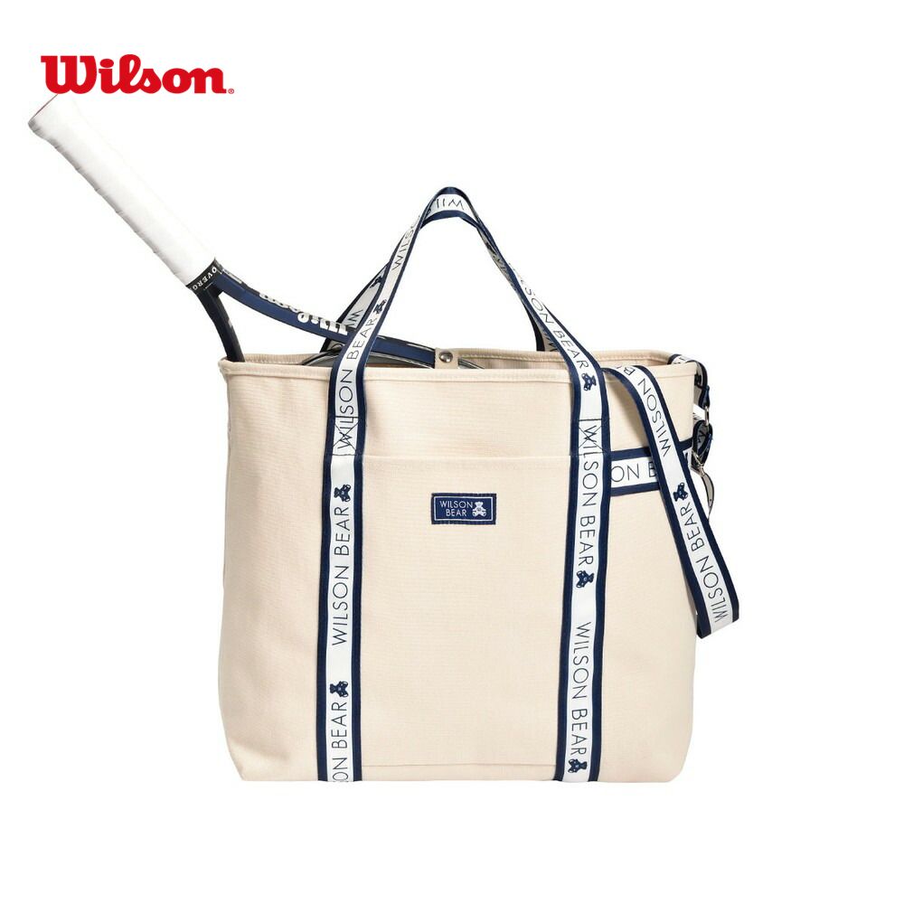 ウイルソン Wilson テニスバッグ・ケース  ONE BEAR CANVAS TOTE トートバッグ WR8015602001