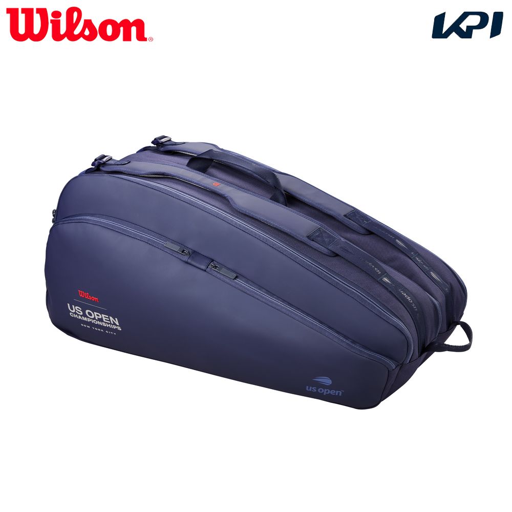 ウイルソン Wilson テニスバッグ・ケース    US OPEN 2025 TOUR 12PK Navy ツアーバック WR8045901001 8月下旬発売予定※予約