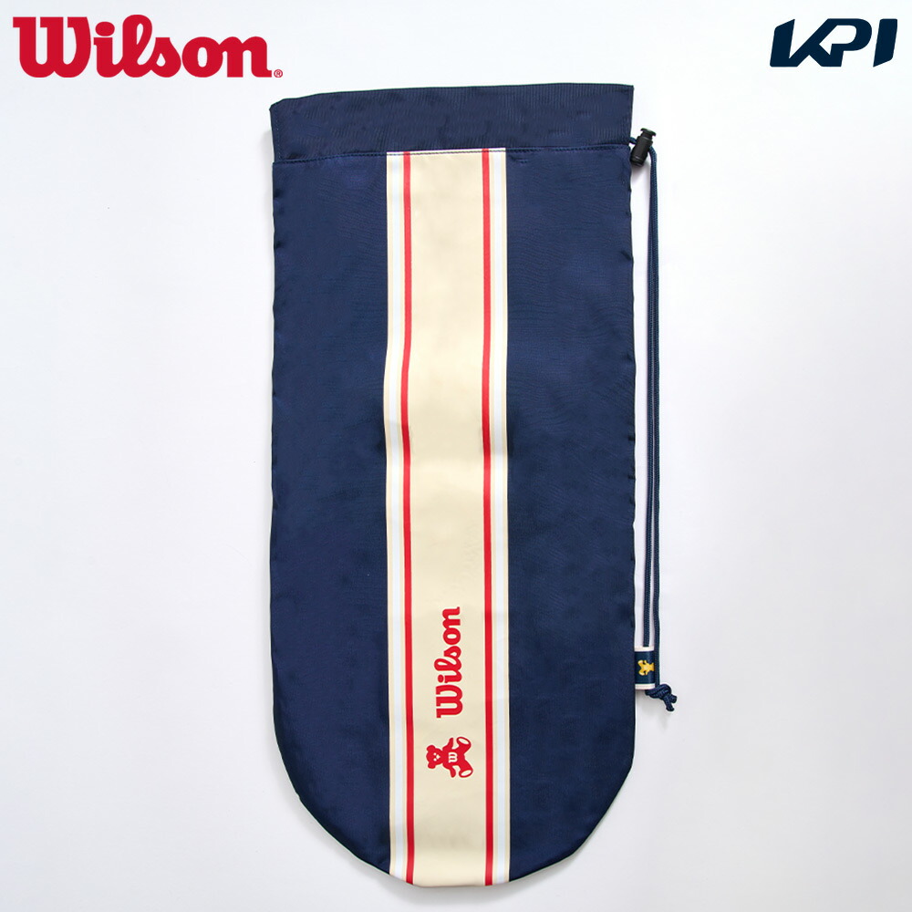 ウイルソン Wilson テニスバッグ・ケース    WILSON BEAR RACQUET SOFT COVER RED ベア ラケットカバー WR8049302001 6月上旬発売予定※予約