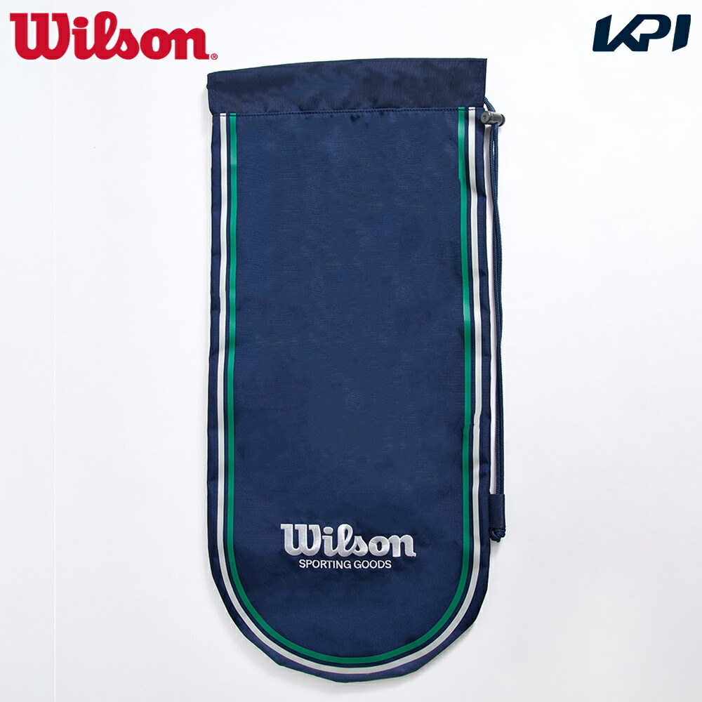 ウイルソン Wilson テニスバッグ・ケース    WILSON LEGACY RACQUET SOFT COVER Nav/Gre レガシー ラケットカバー WR8049401001 6月上旬発売予定※予約