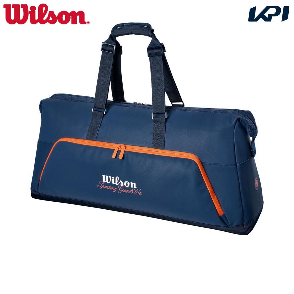 ウイルソン Wilson テニスバッグ・ケース    ROLAND GARROS 2026 LARGE DUFFEL Navy/CLA ローランギャロス ダッフルバッグ WR8054101001 2月上旬発売予定※予約