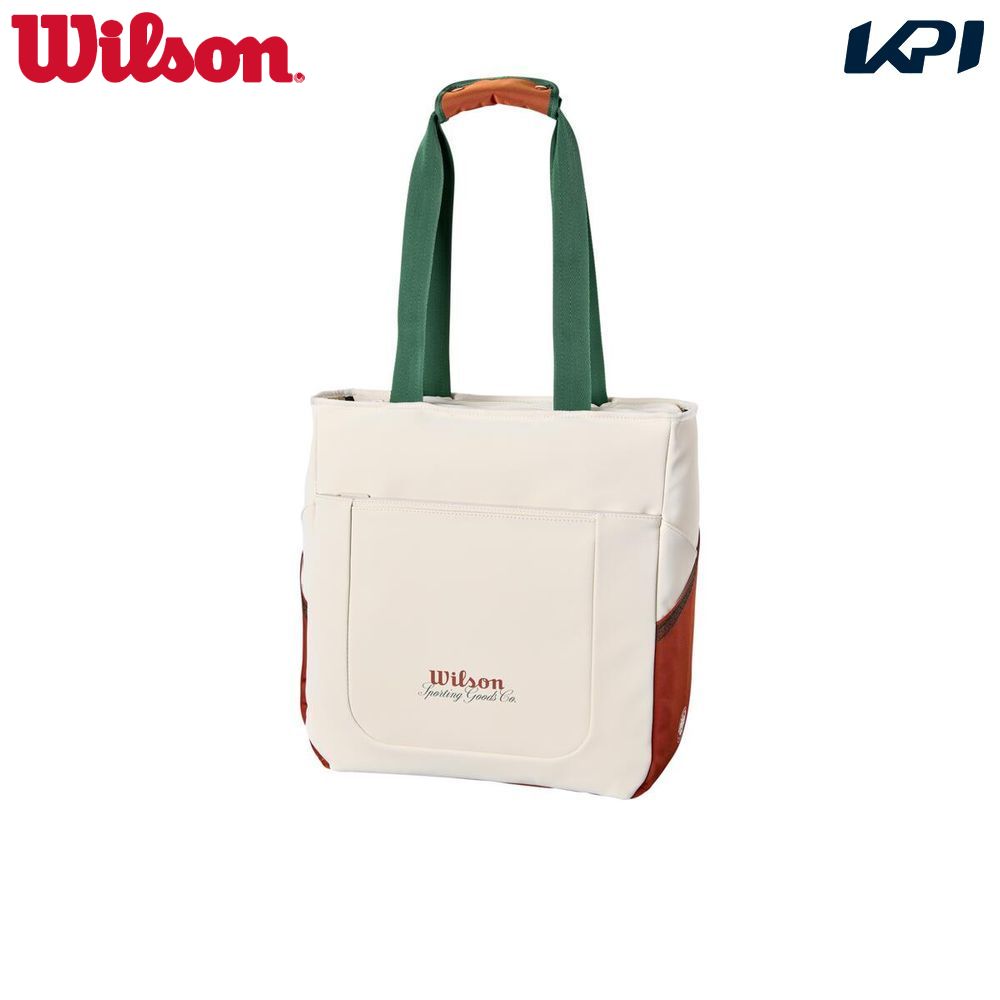 ウイルソン Wilson テニスバッグ・ケース    ROLAND GARROS 2026 TENNIS TOTE Cream/CLA ローランギャロス トートバッグ WR8054401001 2月上旬発売予定※予約