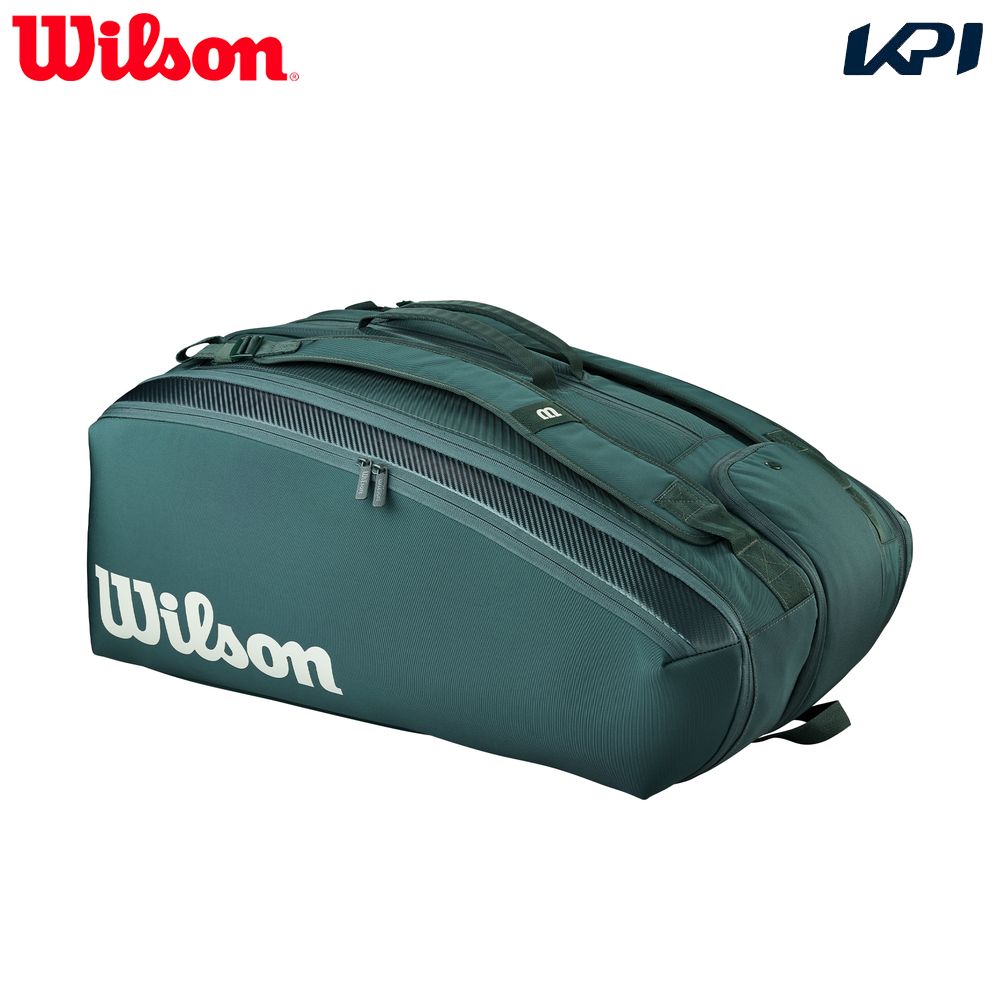ウイルソン Wilson テニスバッグ・ケース    BLADE V10 15PK RACKET BAG Green ブレード ラケットバッグ WR8056201001