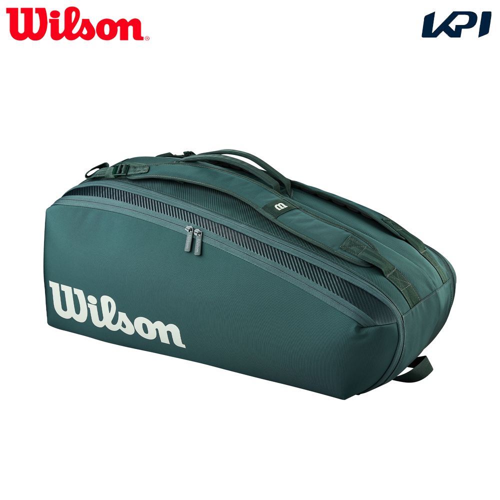ウイルソン Wilson テニスバッグ・ケース    BLADE V10 9PK RACKET BAG Green ブレード ラケットバッグ WR8056301001