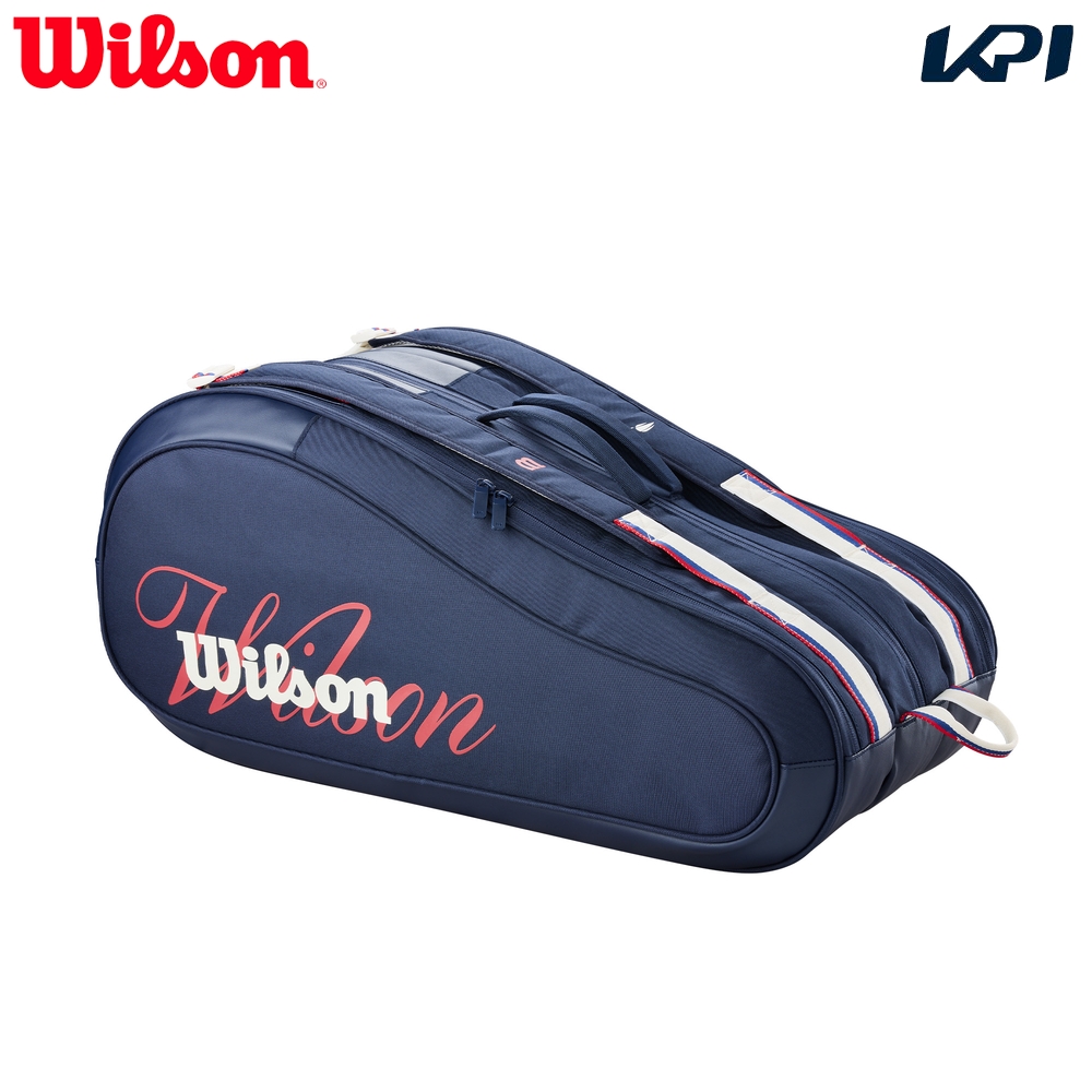 ウイルソン Wilson テニスバッグ・ケース    US OPEN 2026 12PK RACKET BAG Navy ラケットバッグ  WR8056701001
