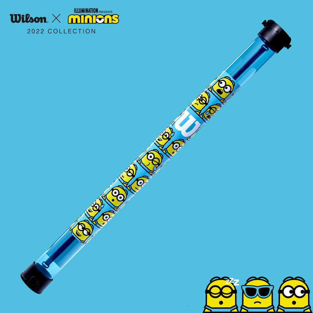 ウイルソン Wilson テニスコート用品  MINIONS BALL TUBE ミニオンズ ボールチューブ WR8414601001