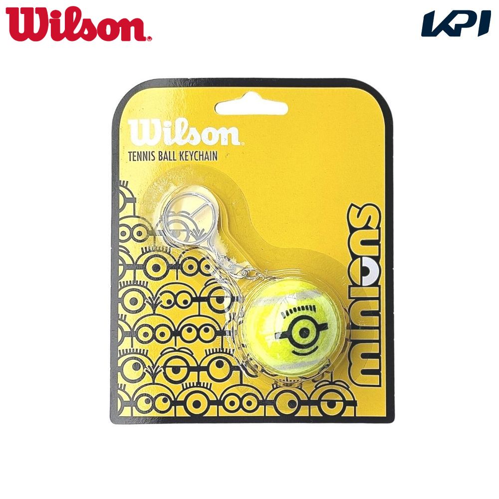 ウイルソン Wilson テニスアクセサリー  MINIONS V3.0 KEYCHAIN ミニオンズ 2023 キーチェーン WR8417801001