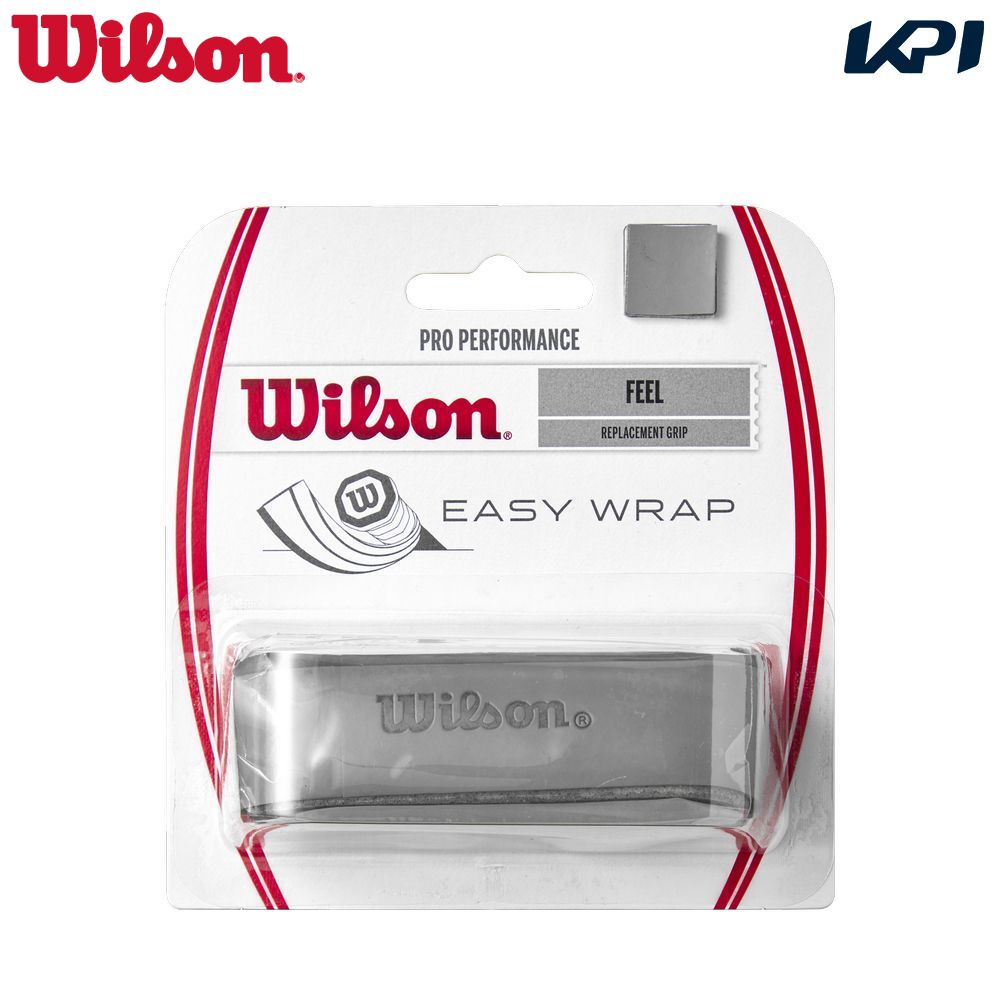 ウイルソン Wilson テニスグリップテープ  SHIFT PRO PERFORMANCE GRIP Gray シフト プロパフォーマンス グリップ WR8438701001 リプレイスメントグリップ