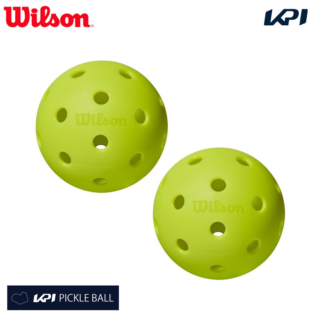 ウイルソン Wilson ピックルボールボール    TRU 32 48球ケース WR8900601001 3月中旬発売予定※予約