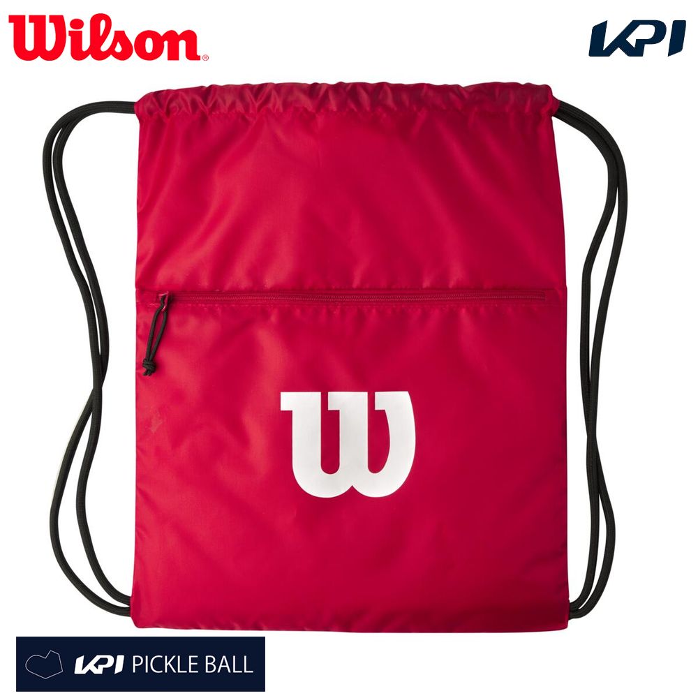 ウイルソン Wilson ピックルボールバッグ・ケース    PICKLEBALL DRAW STRING BAG レッド WR8908101001 3月中旬発売予定※予約