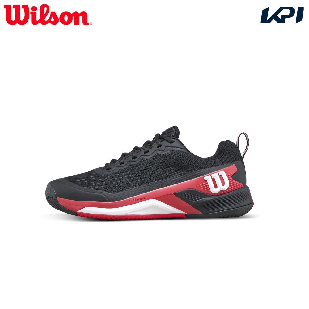 ウイルソン Wilson テニスシューズ メンズ   RUSH PRO 4.5 Black/Rd/Wh ラッシュプロ 4.5 オールコート WRS334330U 9月中旬発売予定※予約