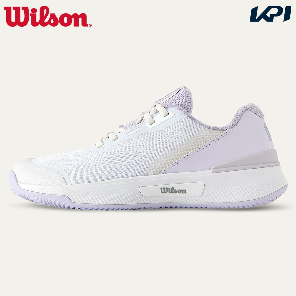 ウイルソン Wilson テニスシューズ レディース INTRIGUE PRO IW Wh／Lavender  イントリーグ プロ オールコート用 WRS335850U 6月下旬発売予定※予約
