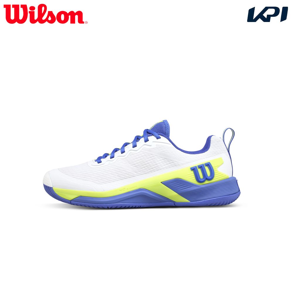 ウイルソン Wilson テニスシューズ メンズ   RUSH PRO 4.5 Wh/Amparo Bl ラッシュプロ 4.5 オールコート WRS336680U 9月中旬発売予定※予約