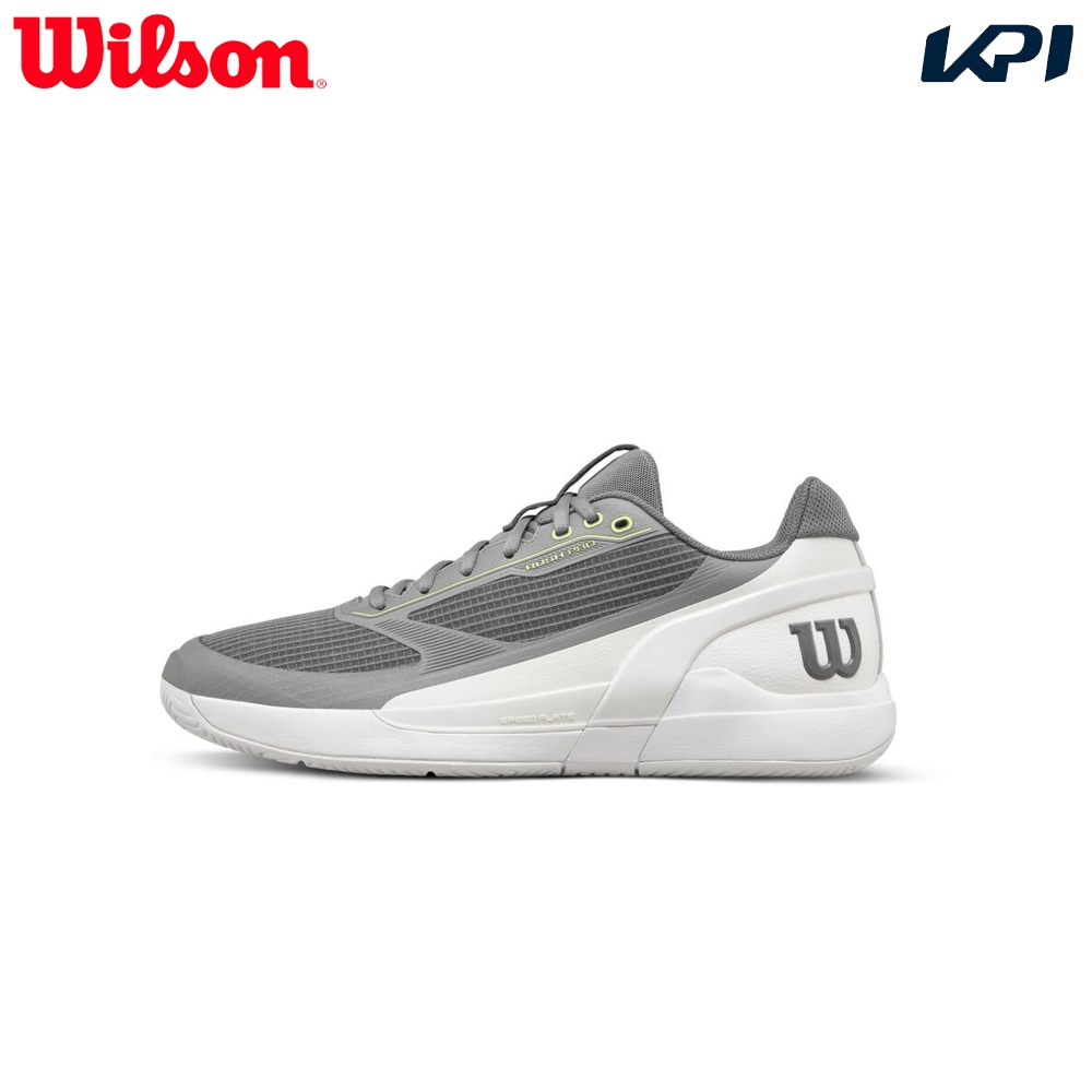 ウイルソン Wilson テニスシューズ メンズ   RUSH PRO 5 Titanium/Snow ラッシュプロ 5 オールコート用 WRS339670U