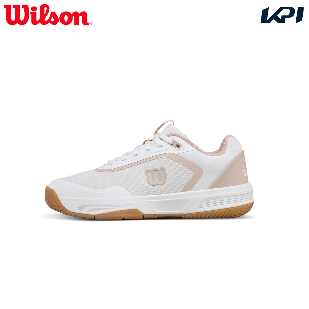 ウイルソン Wilson テニスシューズ レディース   COURTGLIDE W Wh/CAMEO/GU コートグライド オールコート用 WRS339810U 2月中旬発売予定※予約