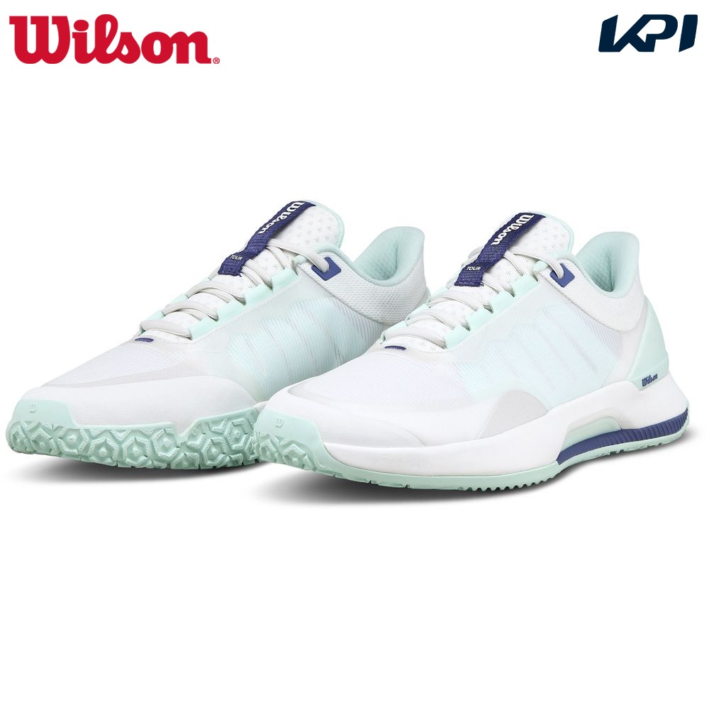 ウイルソン Wilson テニスシューズ レディース  イントリーグ ツアー  オムニ INTRIGUE TOUR OMNI Wh／Bay 6 WRS340110U