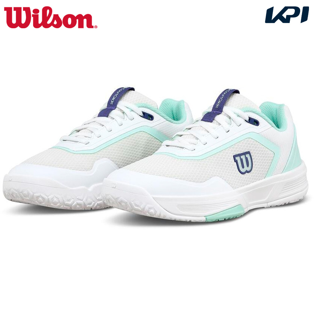 ウイルソン Wilson テニスシューズ レディース  コートグライド オムニ COURTGLIDE OMNI W Wh／Bay WRS340140U 3月下旬発売予定※予約