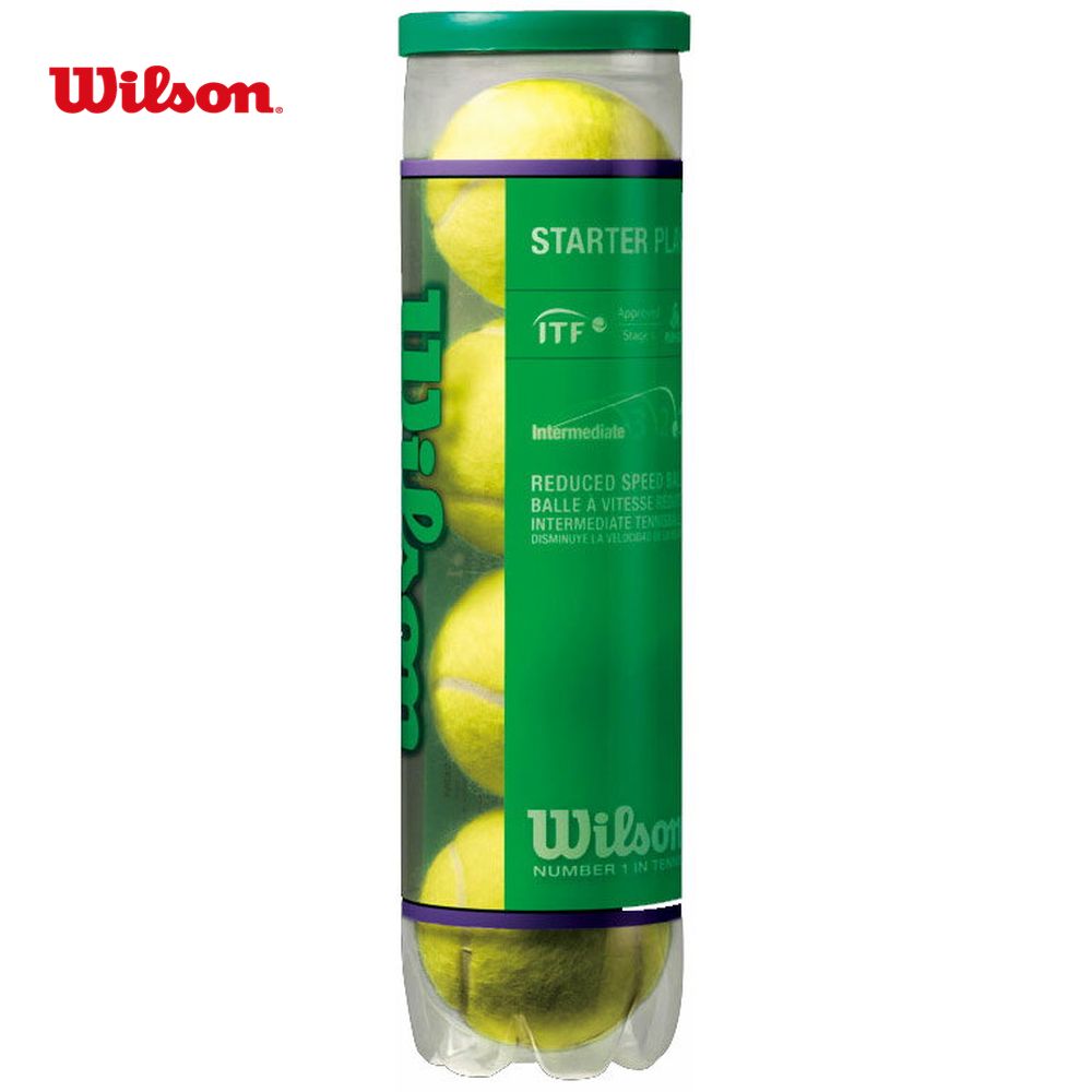 Wilson（ウイルソン）「STARTER PLAY BALL（スターター・プレイ・ボール） WRT137400」ジュニアボール ステージ1 テニスボール