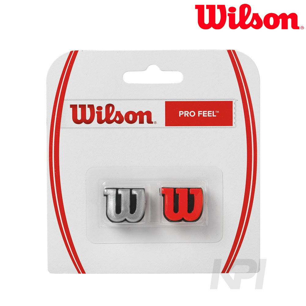 Wilson（ウイルソン）「PRO FEEL（プロフィール）レッド＆シルバー WRZ537600」振動止め