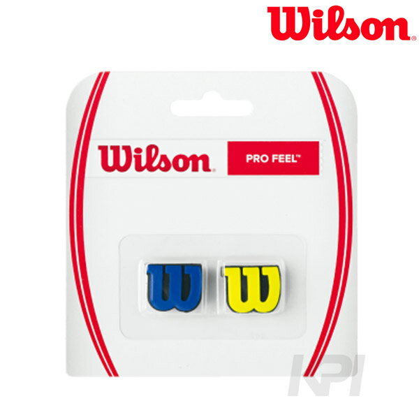 Wilson（ウイルソン）「PRO FEEL（プロフィール）ブルー&イエロー WRZ537700」振動止め