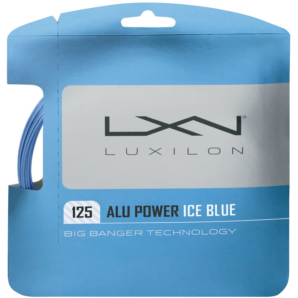 ルキシロン LUXILON テニスガット・ストリング  ALU POWER 125 ICE BLUE アルパワー125 アイスブルー WRZ995100BL