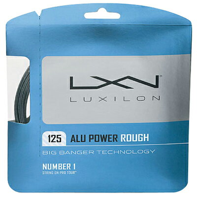 LUXILON(ルキシロン)「ALUPOWER ROUGH(アルパワーラフ)」 硬式テニスストリング ・ガット