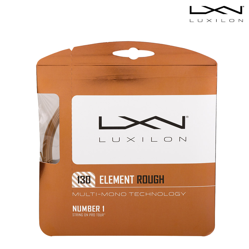 ルキシロン LUXILON テニスガット・ストリング  Element ROUGH 1.30 エレメントラフ WRZ997130