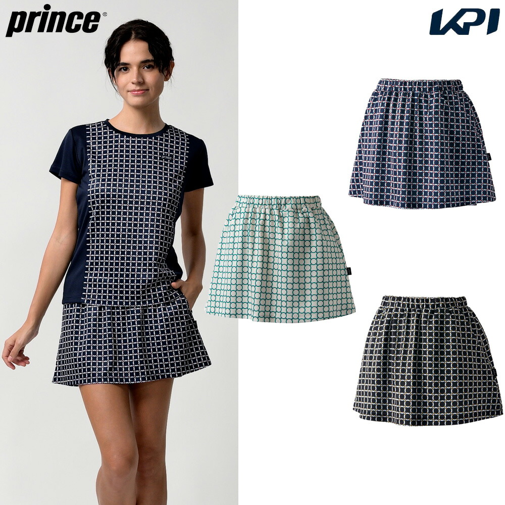 プリンス Prince テニスウェア レディース   スカート WS4301 2024SS