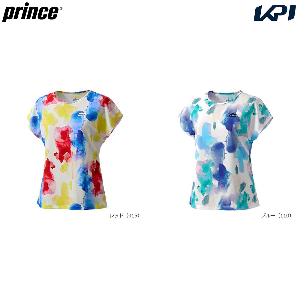 プリンス Prince テニスウェア レディース   ゲームシャツ WS6051 2026SS 1月下旬発売予定※予約