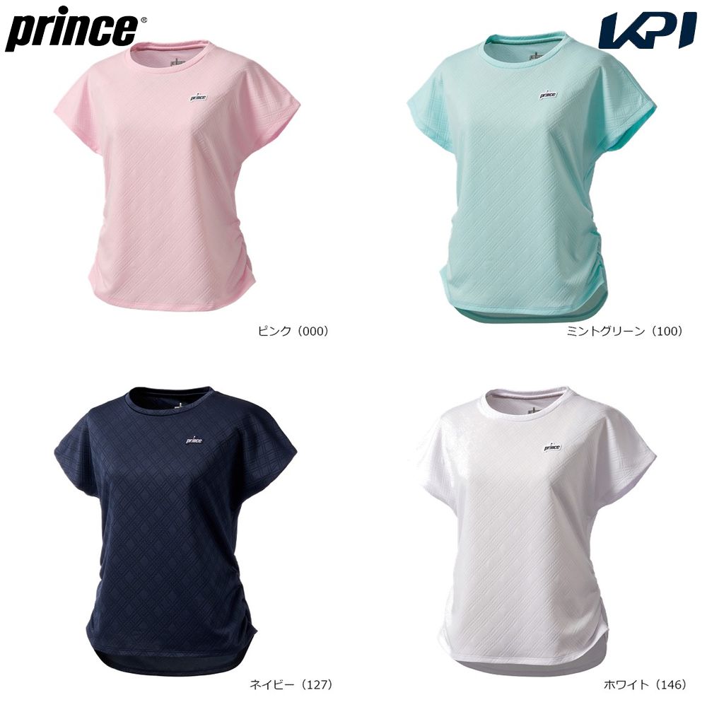 プリンス Prince テニスウェア レディース   ゲームシャツ WS6055 2026SS 1月下旬発売予定※予約