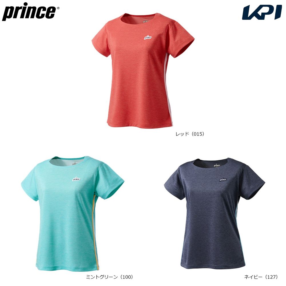 プリンス Prince テニスウェア レディース   ゲームシャツ WS6058 2026SS 1月下旬発売予定※予約