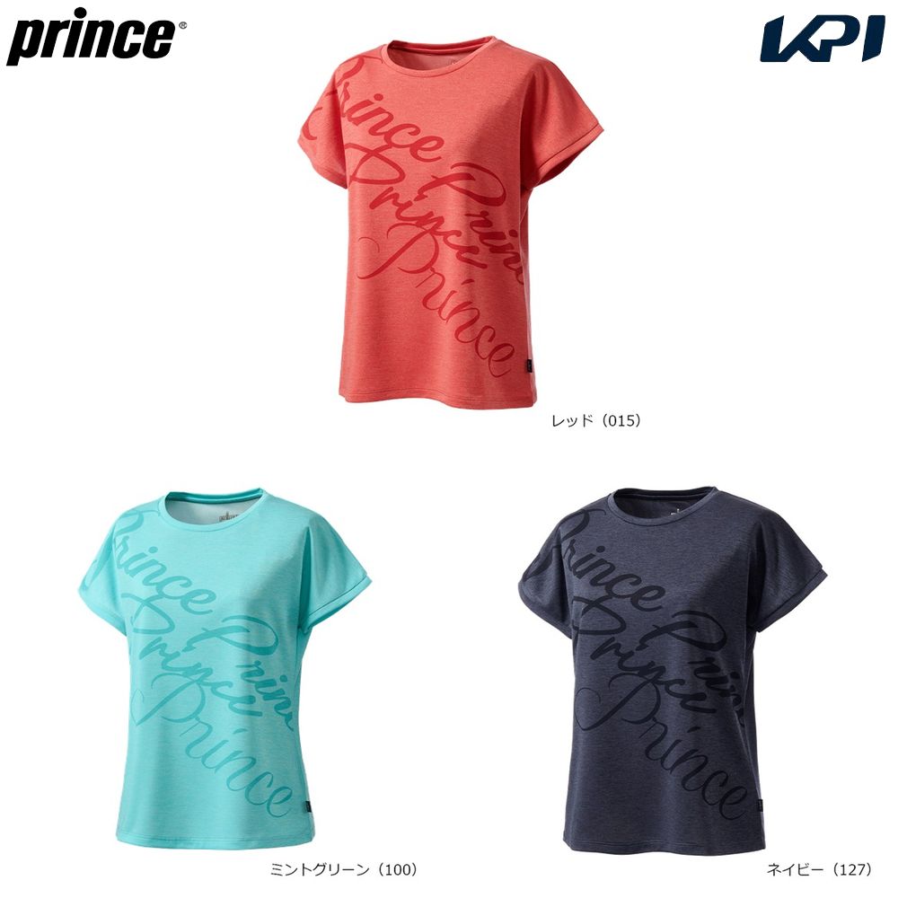 プリンス Prince テニスウェア レディース   Tシャツ WS6059 2026SS 1月下旬発売予定※予約