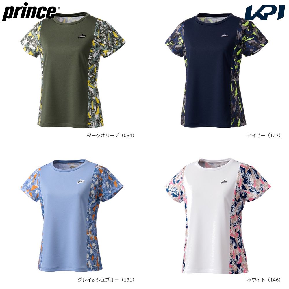 プリンス Prince テニスウェア レディース   ゲームシャツ WS6060 2026SS 2月下旬発売予定※予約