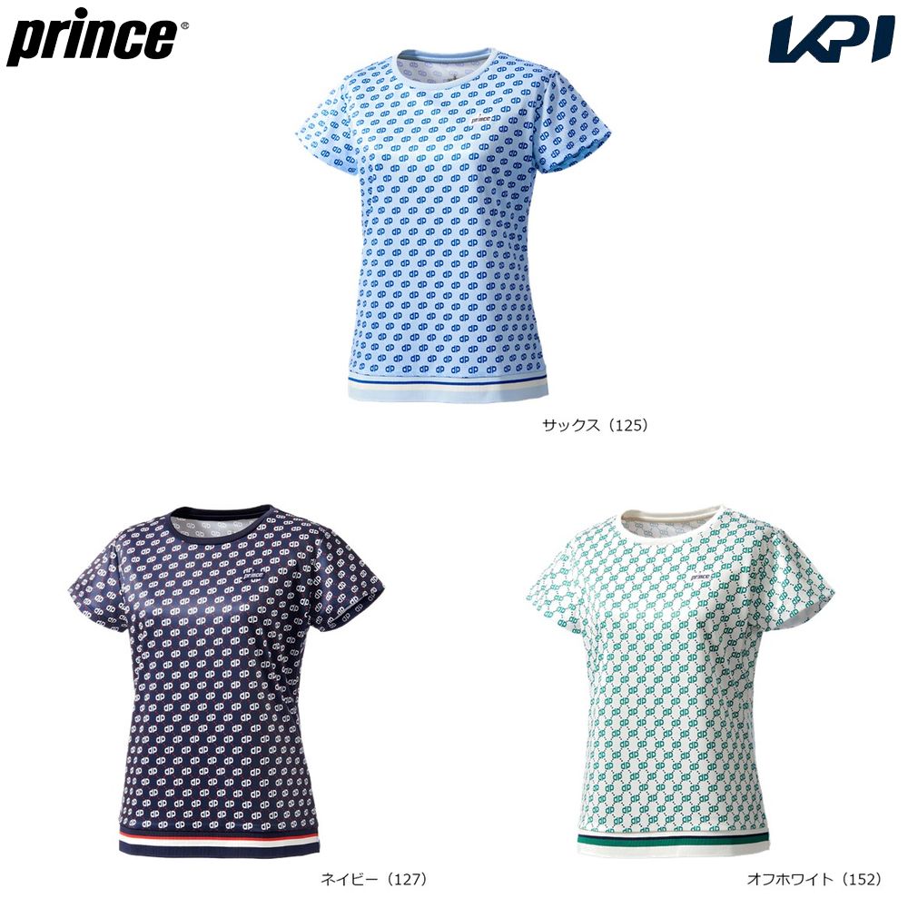 プリンス Prince テニスウェア レディース   ゲームシャツ WS6070 2026SS 3月下旬発売予定※予約