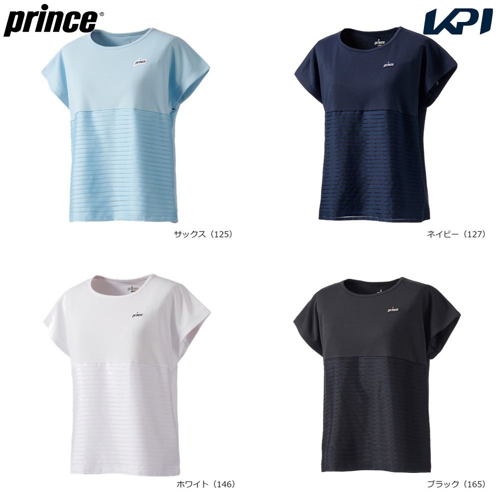 プリンス Prince テニスウェア レディース   ゲームシャツ WS6074 2026SS 3月下旬発売予定※予約