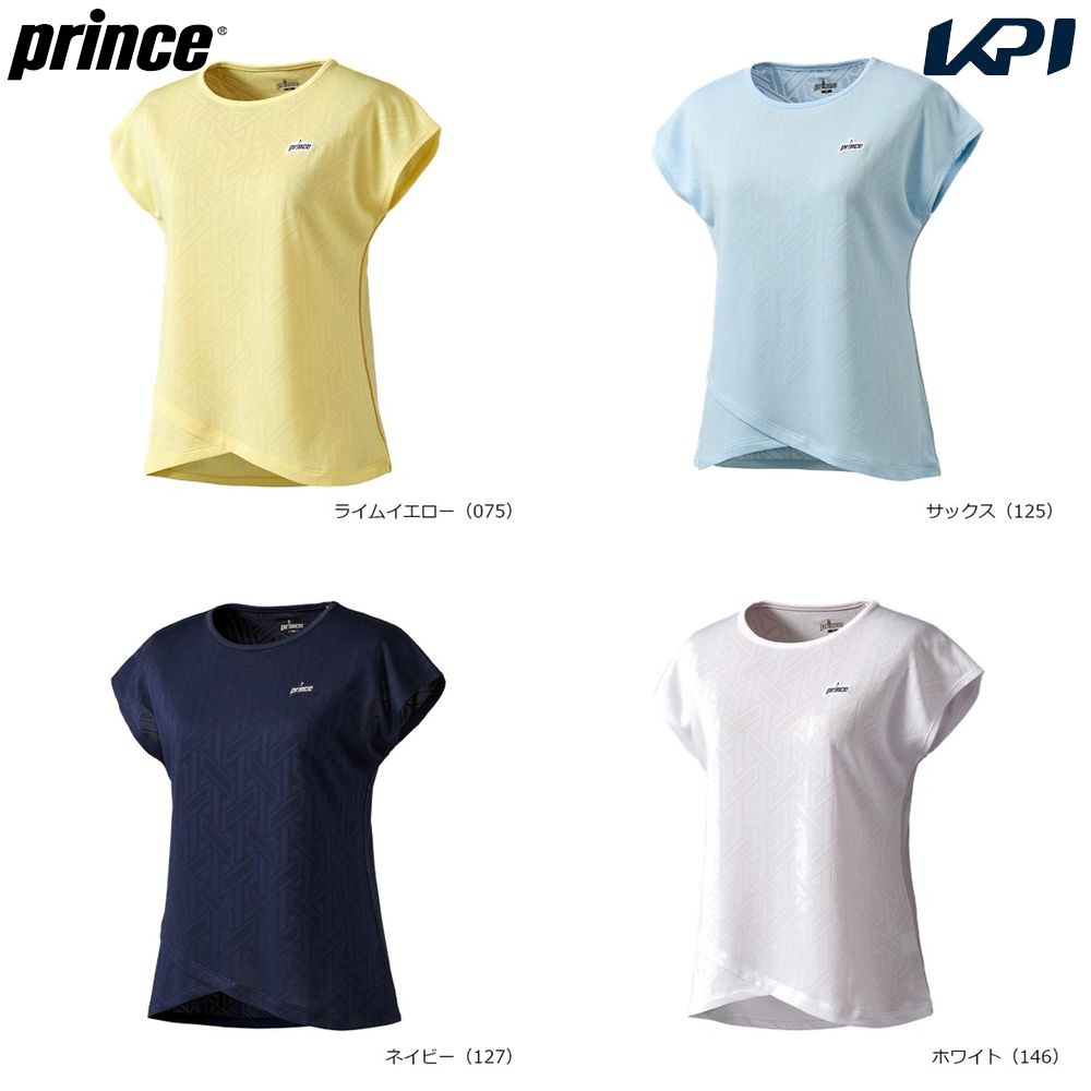 プリンス Prince テニスウェア レディース   ゲームシャツ WS6080 2026SS 4月下旬発売予定※予約