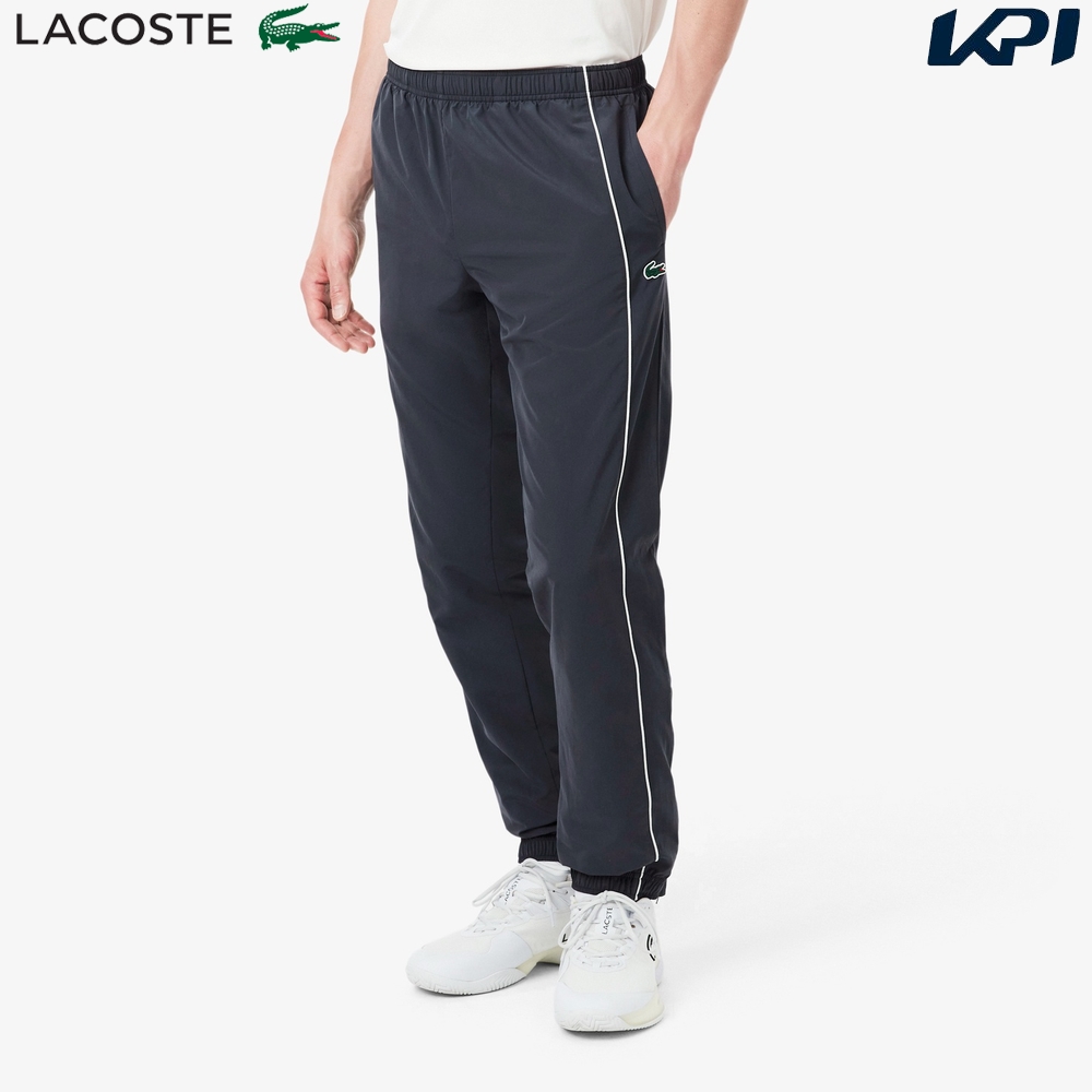 ラコステ LACOSTE テニスウェア メンズ   配色パイピング撥水トラックパンツ XH6581-99-1PZ 2026FW 8月下旬発売予定※予約