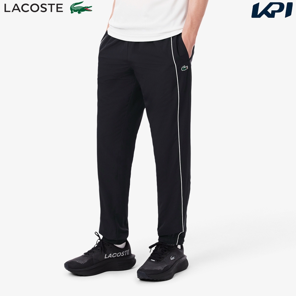 ラコステ LACOSTE テニスウェア メンズ   配色パイピング撥水トラックパンツ XH6581-99-258 2026FW 8月下旬発売予定※予約