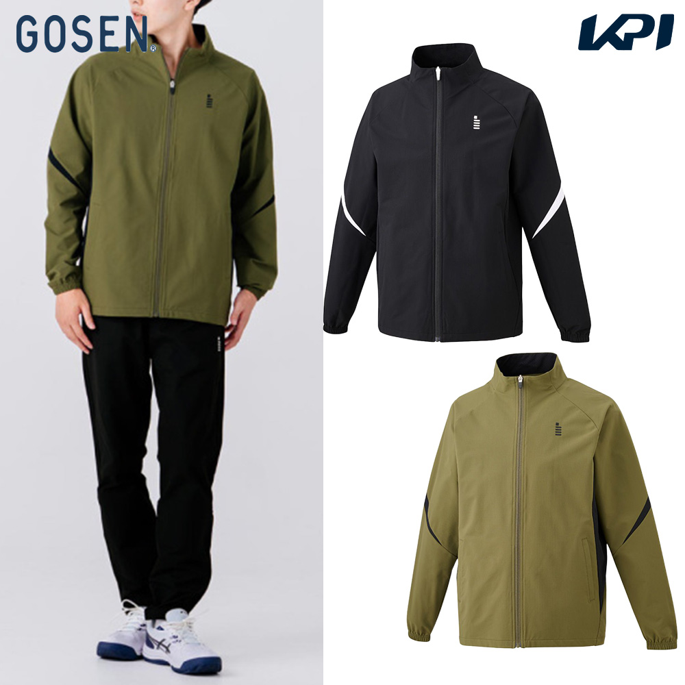ゴーセン GOSEN テニスウェア ユニセックス   ウィンドジャケット Y2600 2026SS