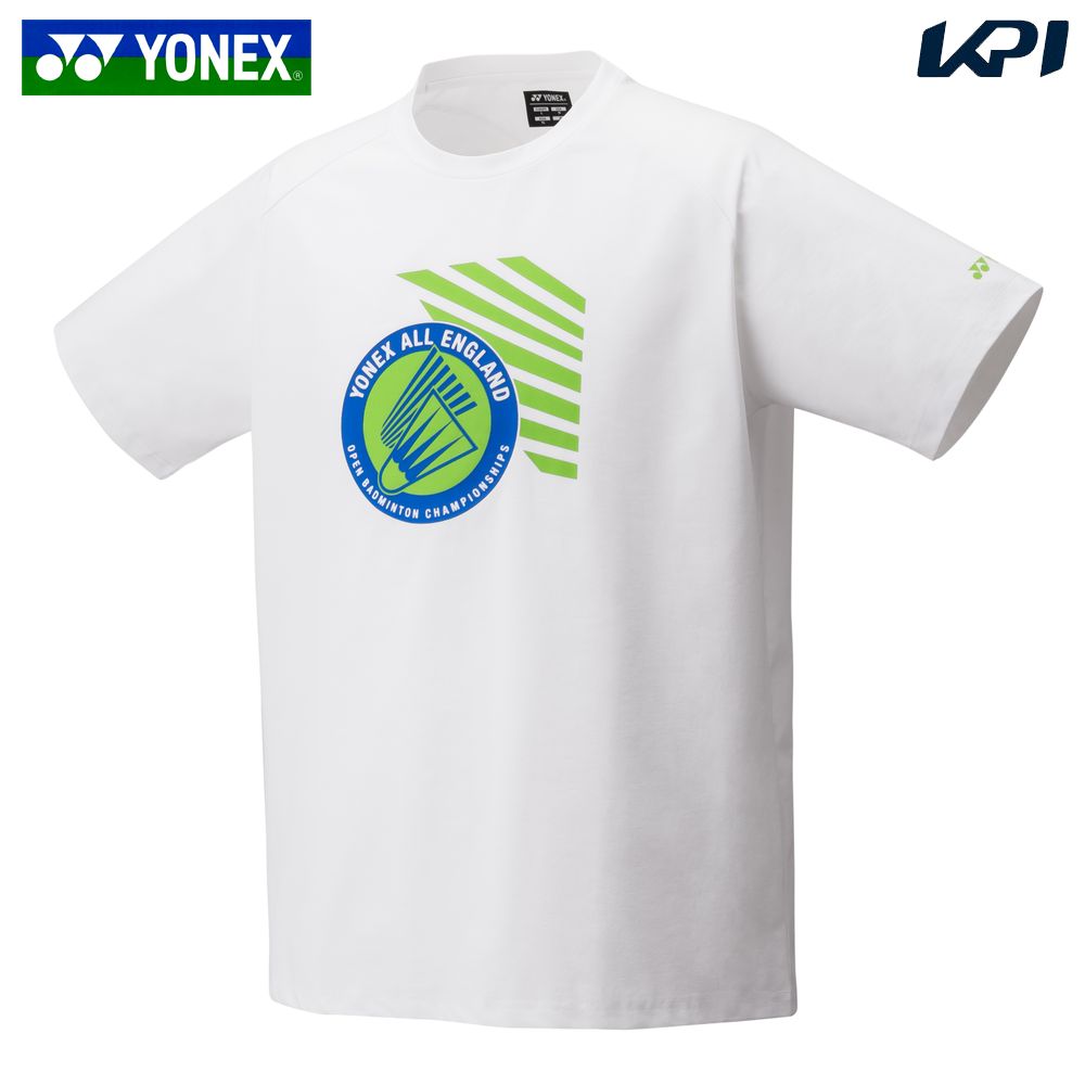 ヨネックス YONEX バドミントンウェア ユニセックス   全英選手権2025大会記念Tシャツ ユニドライＴシャツ 受注会限定モデル YOB25003 2025SS